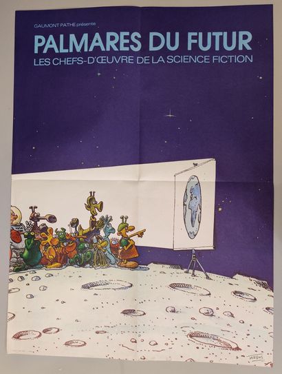 null MOEBIUS. POSTERS. 
Set of posters including: 
- "Palmarès du futur", very good...
