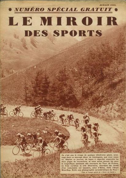 null Lot de 5 numéros édition Spéciale gratuite de 1932 à 1936 du Miroir des Sports....