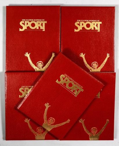 null Ensemble de 4 livres de l'Encyclopédie mondiale du sport. Tout le sport de A...