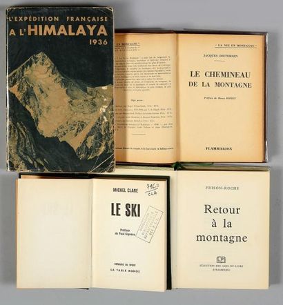 null Lot de 3 livres sur la montagne dont l'Expédition Française à l'Himalaya en...