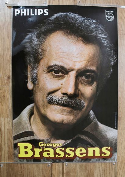 GEORGES BRASSENS (1921/1981)
1 ensemble d'affiches...