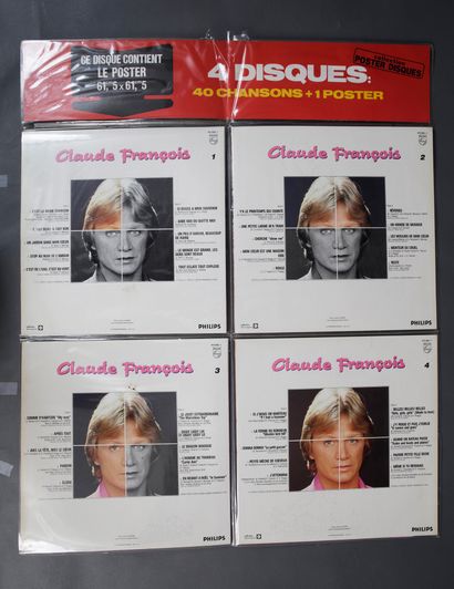 null CLAUDE FRANÇOIS
4 vinyl records forming a poster - 40 songs.
Limited edition...
