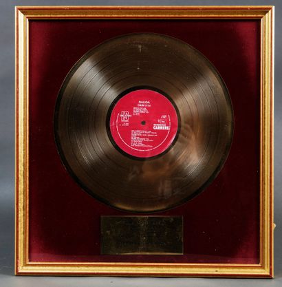 DALIDA
1 disque d'or de l'album «Dédié à...