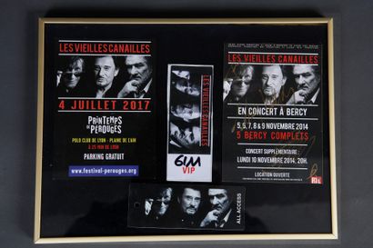 null JOHNNY HALLYDAY / LES VIEILLES CANAILLES
1 carte promotionnelle de la tournée...