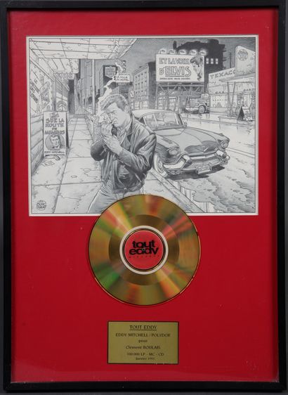 EDDY MITCHELL
1 disque d'or de l'album «Tout...