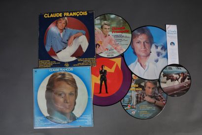 null CLAUDE FRANÇOIS
1 ensemble de 7 Pictures discs, vinyles publiés par CBS, MFP,...
