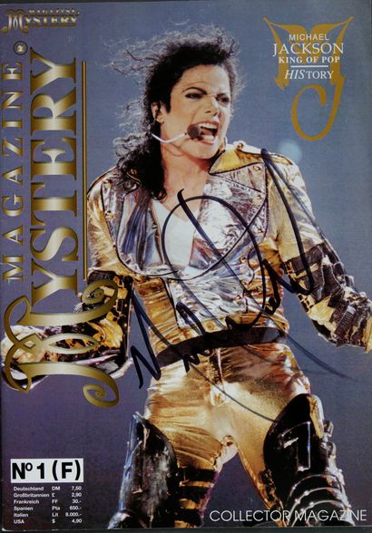 null MICHAEL JACKSON
1 copy Mystery Magazine, the official magazine of Michael Jackson,...
