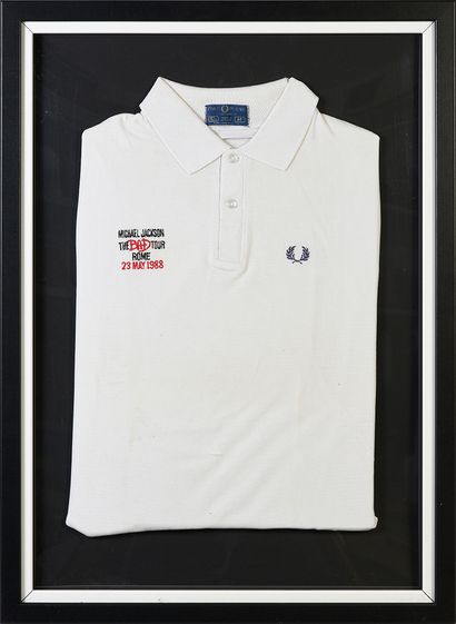 null MICHAEL JACKSON
1 polo shirt of the tour "Bad" of Mickaël Jackson in 1988: 1...