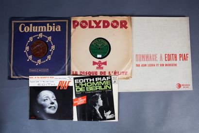 null ÉDITH PIAF
1 set of original records : 2 records in 78 rpm :
C'est lui que mon...