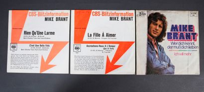 null MIKE BRANT
1 set of 2 vinyl 45 rpm records, 1 vinyl 45 rpm record promo, 1 vinyl...