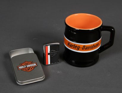 JOHNNY HALLYDAY
1 briquet Zippo Harley-Davidson,...