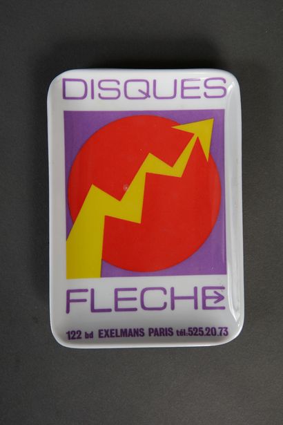 CLAUDE FRANÇOIS / DISQUES FLECHE
1 cendrier...