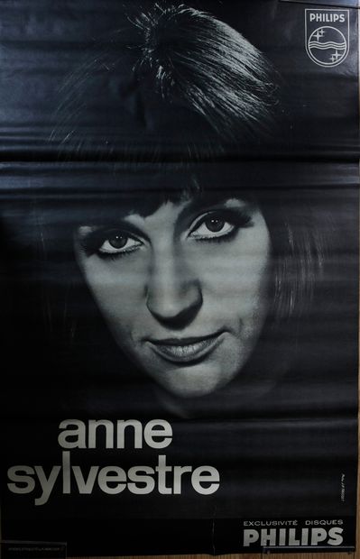 null ANNE SYLVESTRE (1934/2020)
1 affiche originale pour annoncer les concerts de...