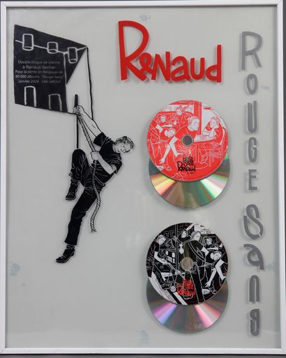 null RENAUD
1 double disque de platine pour l'album «Rouge Sang», pour 40 000 exemplaires...