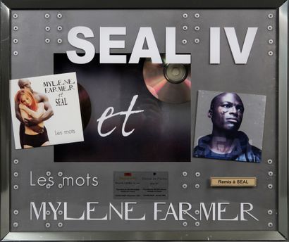 null MYLÈNE FARMER
1 disque d'or pour le single «Les mots» pour plus de 250 000 exemplaires...