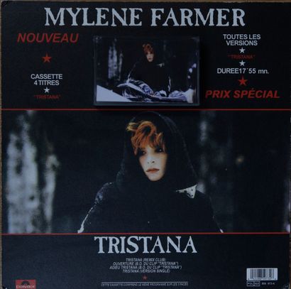 null MYLÈNE FARMER
1 set of 4 cardboard advertisements placed in the places where...