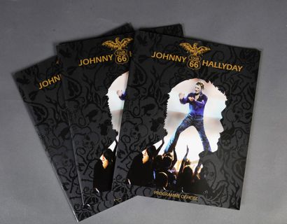 null JOHNNY HALLYDAY
1 lot of 3 programs of the "Tour 66" tour of the rocker for...