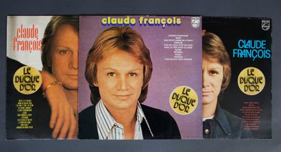 CLAUDE FRANÇOIS
3 disques vinyle «Le disque...