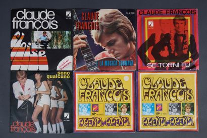 CLAUDE FRANÇOIS
1 ensemble de 6 disque vinyle...