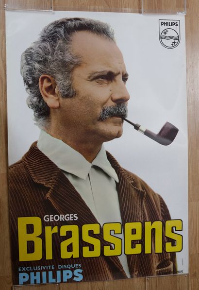 null GEORGES BRASSENS (1921/1981)
1 ensemble d'affiches originales de Georges Brassens...