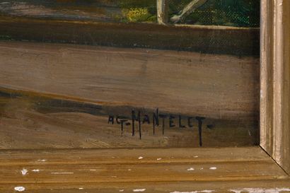 Albert MANTELET (1858-?) dit Albert Mantelet Goguet Jardiniers et veneurs dans le...