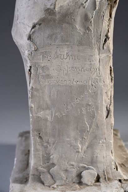 Paul LANDOWSKI (1875-1961) Portrait of a man in bust
Sculpture in plaster signed,...