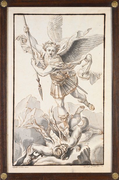 Michel Angelo Luchetti (actif à la fin du XVIIIe siècle) Saint Michael the Archangel,...