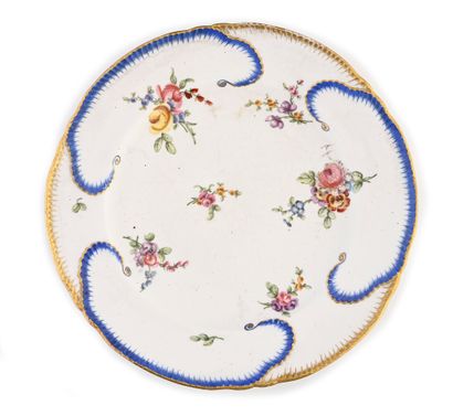 18th century Sèvres porcelain plate
Mark...