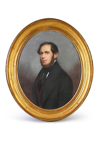 Théodore FANTIN-LATOUR (1805-1875) Monsieur Jean-Baptiste Gustave Degrange Touzin...