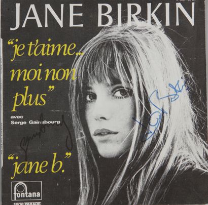 JANE BIRKIN (1946/2023): Un disque 45 tours...