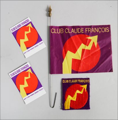 null CLAUDE FRANCOIS / CLUB CLAUDE FRANCOIS: Un ensemble d'éléments publicitaires...