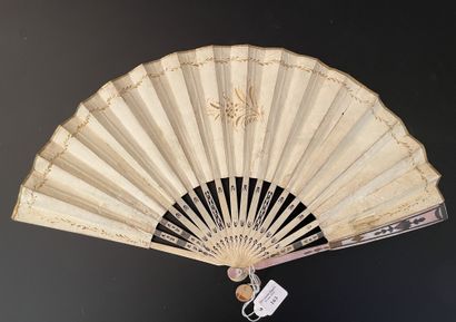 null The presentation, Europe, circa 1820 
Folded fan, the leaf made of engraved...