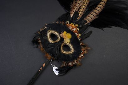 null Wolf mask for the Venice Carnival, Europe, 20th century
Made of feathers.
Bamboo...