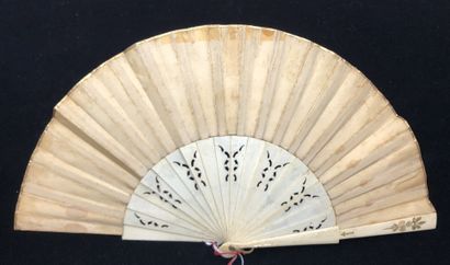 null Musical entertainment, Europe, circa 1920
Folded fan, the skin sheet painted...