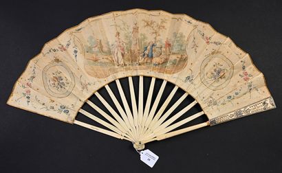 Sleep, ca. 1770-1780
Folded fan, the painted...