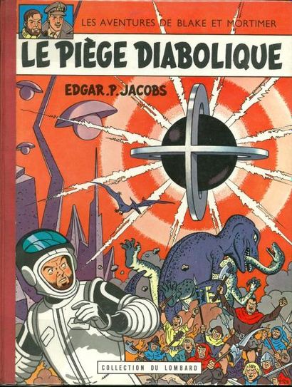 JACOBS BLAKE ET MORTIMER 08. LE PIÈGE DIABOLIQUE. Edition originale. Dernier titre...