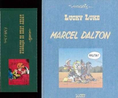MORRIS LUCKY LUKE. DEUX TIRAGES DE TÊTE HORS SÉRIE. Marcel Dalton (tiré à 725 exemplaires...