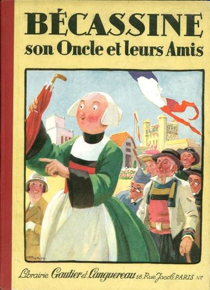 PINCHON BÉCASSINE 13. BÉCASSINE SON ONCLE ET LEURS AMIS. Edition originale de 1926...