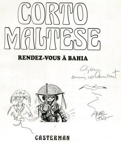 PRATT CORTO MALTESE. RENDEZ-VOUS À BAHIA. Edition originale Casterman de 1973 en...