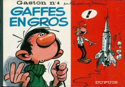 FRANQUIN GASTON 04. GAFFES EN GROS. Edition originale au format à l'italienne de...