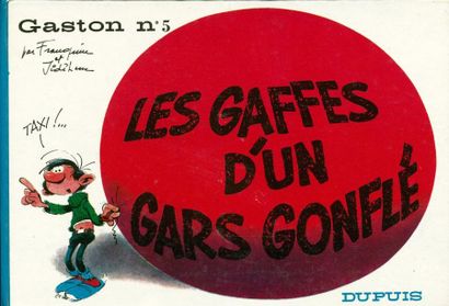 FRANQUIN GASTON 05. LES GAFFES D'UN GARS GONFLÉ Edition originale de 1967 - Petit...