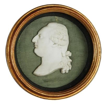 Louis XVI, roi de France (1754-1793). Médaillon...