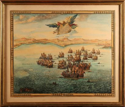 null Prise de vaisseaux turcs, par la flotte du roi Louis XIV, par le duc de Brezèle,...