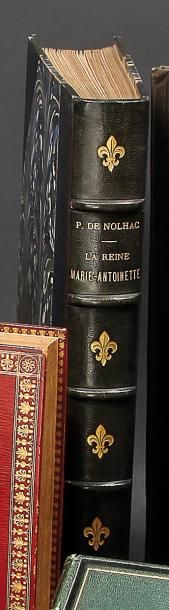 NOLHAC Pierre de La reine Marie-Antoinette, publié à Paris chez Boussod, Valadon...