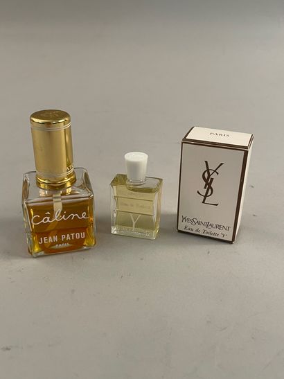 null DIVERS PARFUMEURS, lot comprenant un flacon vaporisateur parfum « Caline » et...