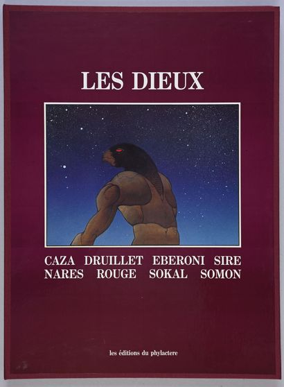 COLLECTIF. 
Portfolio Les Dieux. Editions...