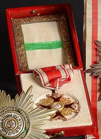 null Croix de l'Ordre de Saint-Stanislas, modèle de 3ème classe, à titre civil, en...