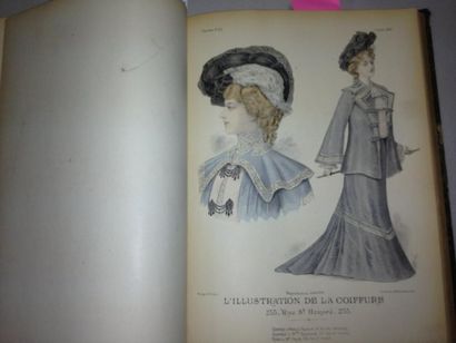 null L'Illustration de la Coiffure, organe de la mode, années 1902-1904, publication...