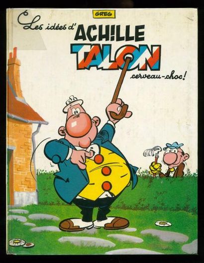 GREG Les Idées d'Achille Talon. Cerveau-Choc. Edition originale Pilote. 1966. A l'état...