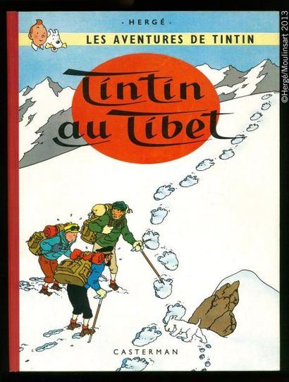 HERGÉ TINTIN 20. Tintin au Tibet. B29. Edition originale belge. 1961. Album à l'état...